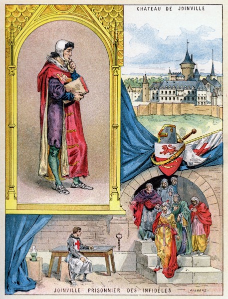 Jean de Joinville, chronicler of medieval France, 1898. Artist: Gilbert