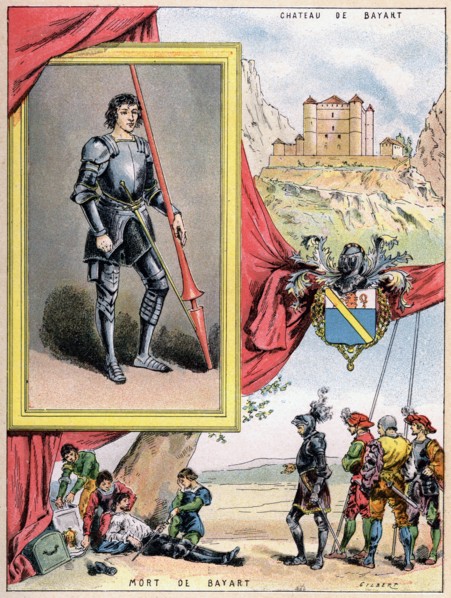 Pierre du Terrail, French soldier, 1898. Artist: Gilbert