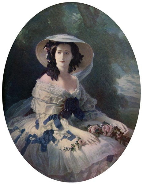 'The Empress Eugenie', 19th century, (c1920). Artist: Franz Xaver Winterhalter