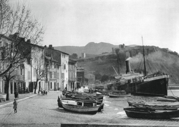 The Port of Cassis, France, 1937.Artist: Martin Hurlimann
