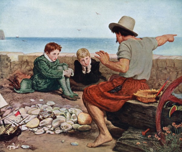 'The Boyhood of Raleigh', 1908-1909. Artist: Unknown