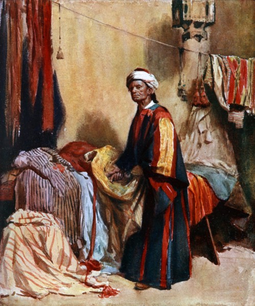 'The Merchant', 1908-1909.Artist: Hely Smith