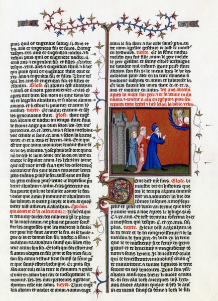 The Call of Abraham, early 15th century. Artist: Unknown