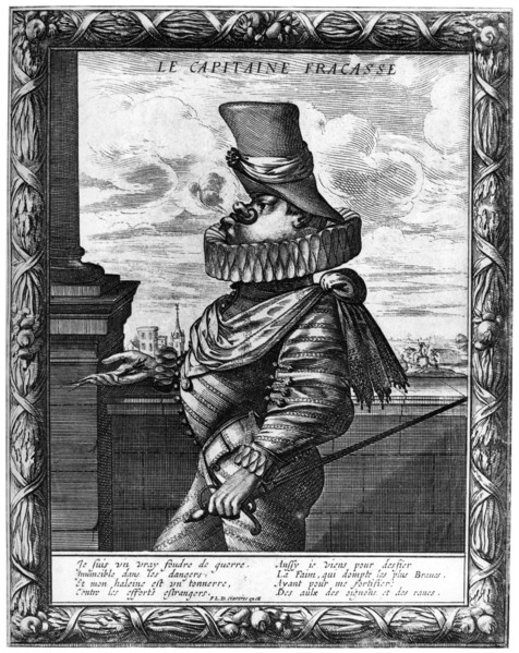 'Capitaine Fracasse', c120-1670 (1924)Artist: Abraham Bosse