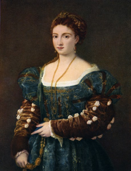 Portrait of a Noblewoman, or La Bella', c1536, (1937). Artist: Titian
