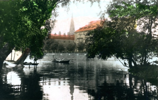 The Ouse at Bedford, 1926.Artist: Cavenders Ltd