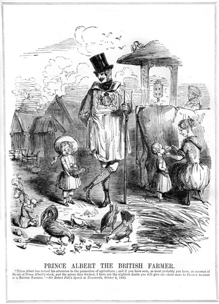 'Prince Albert the British Farmer', 1843. Artist: Unknown