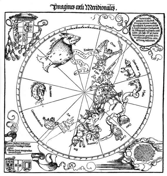 'Map of the Southern Sky', 1515, (1936). Artist: Albrecht Dürer
