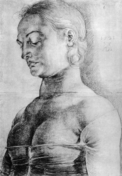 'Holy Apollonia', 1521, (1936).  Creator: Albrecht Durer.