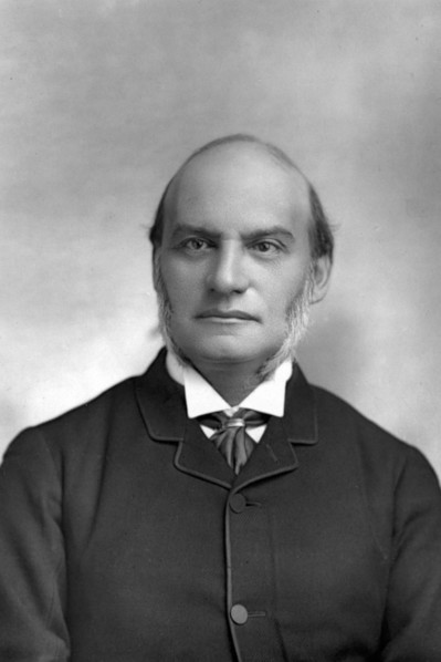 Farrer Herschell (1837-1899), 1st Baron Herschell, 1890.Artist: W&D Downey