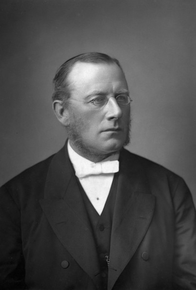 Reverend Dr Warre, 1890.Artist: W&D Downey