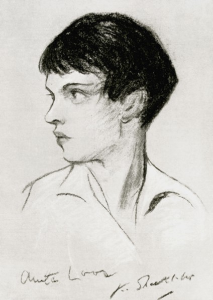 Anita Loos (1888-1981), American screenwriter, playwright and author, early 20th century. Artist: Unknown