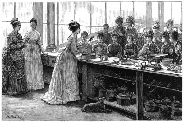 'Seasoning fricandeau of veal', 19th century.Artist: H Paterson