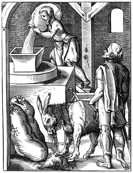 Miller, 16th century (1849). Artist: Jost Amman