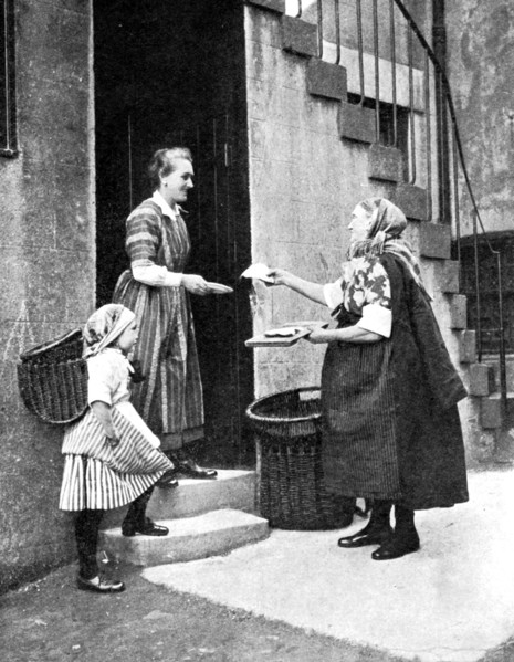 Fish seller, Scotland, 1936. Artist: Donald McLeish