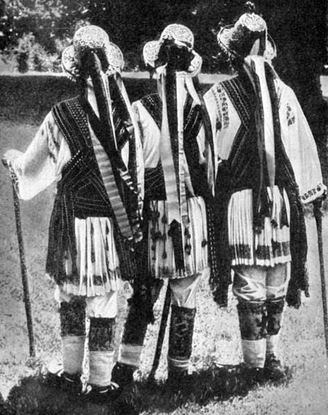 Romanian dancers, 1936. Artist: Unknown