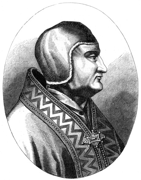 Pope Clement IV (d1268), 1849. Artist: Unknown