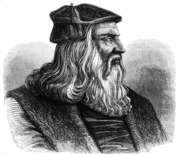 Leonardo da Vinci (1452-1519), 16th century (1849). Artist: Unknown