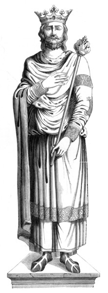King Louis VII of France (1120-1180), 16th century (1849). Artist: Unknown