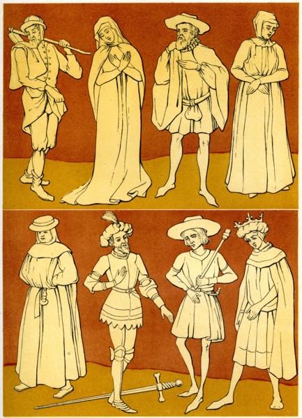 The Dance of Death, 15th century (1849). Artist: Unknown