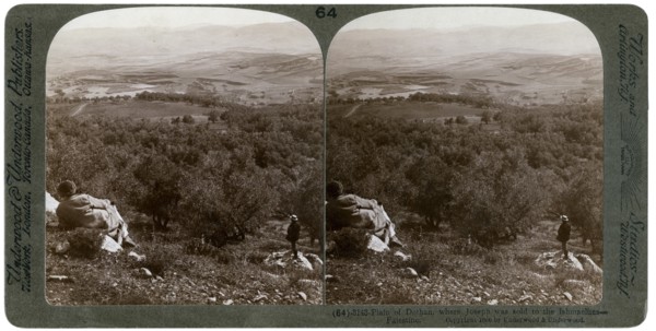 The plain of Dothan, Palestine, 1900.Artist: Underwood & Underwood