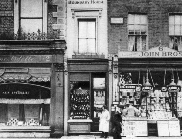 Boundary House, Notting Hill Gate, London, 1926-1927. Artist: Unknown