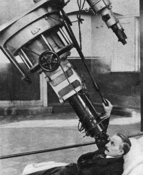 Twenty-eight-inch reflecting telescope, Greenwich Observatory, London, 1926-1927. Artist: Unknown