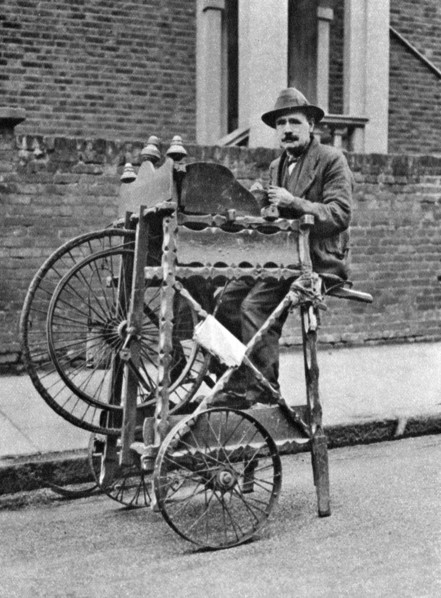 Knife and scissors grinder, London, 1926-1927. Artist: McLeish