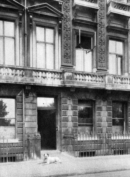 The Savage Club, Adelphi Terrace, London, 1926-1927.Artist: Joel