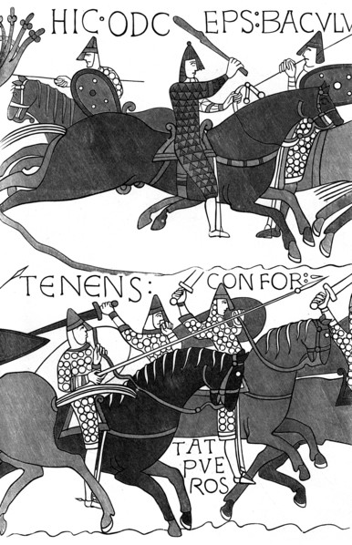 Knights of Duc Guillaume, c1070 (1849). Artist: Unknown