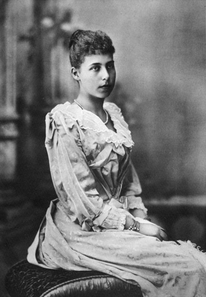 Alice Maud Mary, Grand Duchess of Hesse-Darmstadt, c1860s. Artist: Unknown