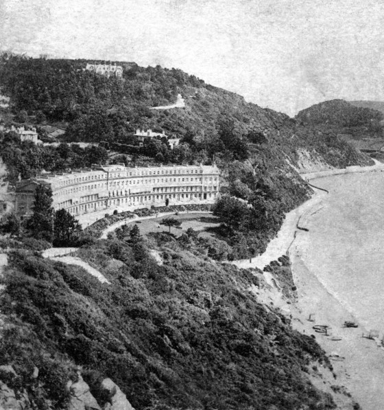 Hesketh Crescent, Torquay, Devon, early 20th century. Artist: Unknown