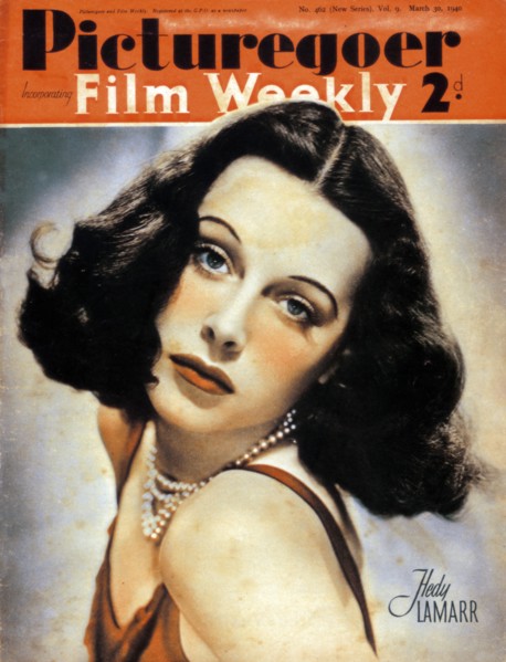 Hedy Lamarr (1914-2000), Austrian-born American actress, 1940. Artist: Unknown