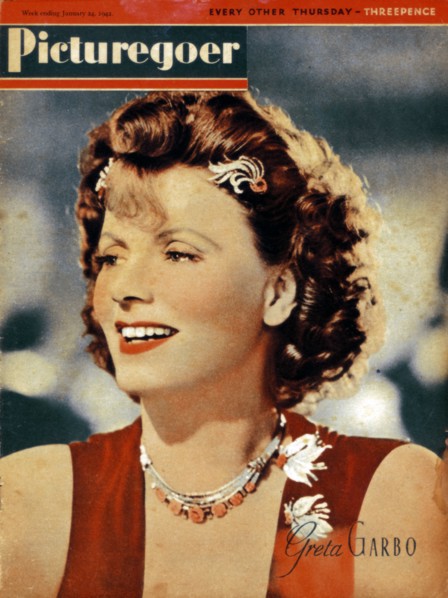 Greta Garbo (1905-1990), Swedish-born American actress, 1942. Artist: Unknown