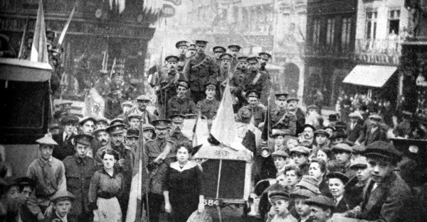 British Expeditionary Force in Rouen, France, First World War, 1914. Artist: Unknown