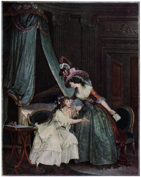 'L'Indiscretion', 1786 (1931).Artist: Jean-François Janinet
