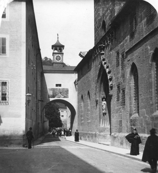 Pfarrkirche Porta, Salzburg, Austria, c1900s.Artist: Wurthle & Sons