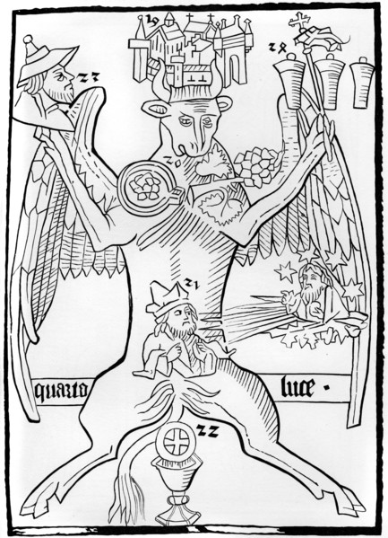 'Luke', from 'Ars Memorandi', c1470 (1849).Artist: A Bisson