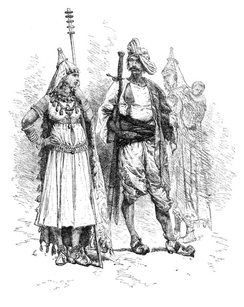 Banjari men and women, Orissa, India, 1895. Artist: Unknown