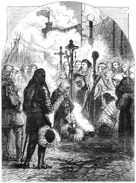 Reception of James II in Dublin, c1689, (19th century). Artist: Unknown