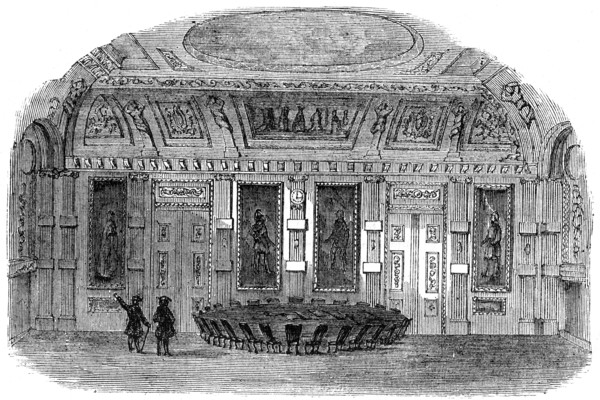 The Council Chamber at The Hague, Netherlands, 19th century. Artist: Unknown
