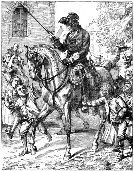 King Frederick II of Prussia (1712-1786), 19th century. Artist: Unknown