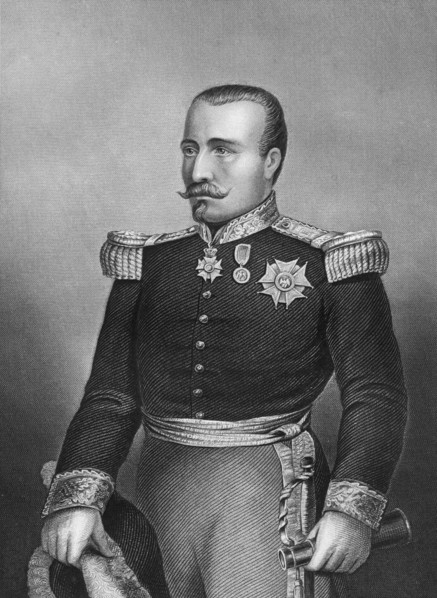 General Bosquet, French soldier, 1857. Artist: DJ Pound