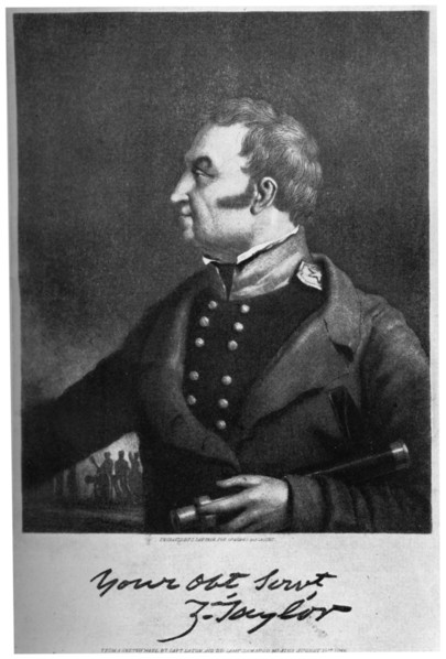 Zachary Taylor, American military leader and politician, c1846, (1908). Artist: Unknown