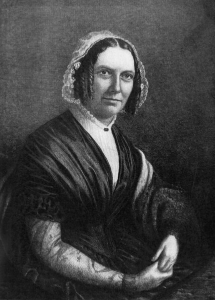 Abigail Powers Fillmore, wife of American president Millard Fillmore, 19th century, (1908). Artist: Unknown