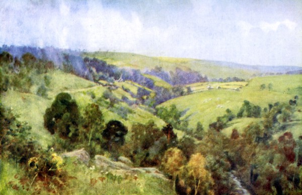 'On the Hills near Harrogate, Yorkshire', 1924-1926.Artist: George F Nicholls