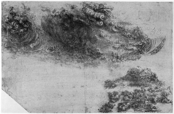 Apocalyptic storm, late 15th or early 16th century (1954). Artist: Leonardo da Vinci
