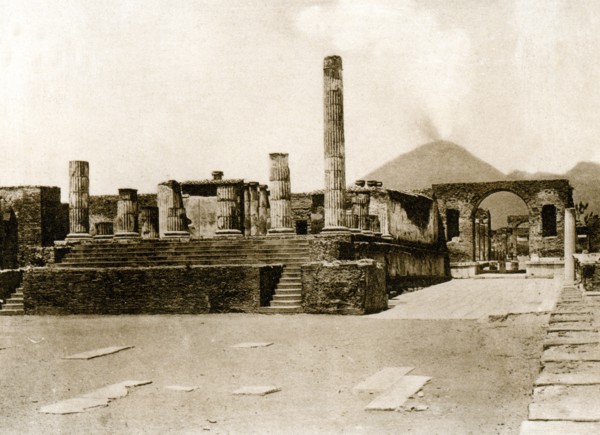 Tempio di Giove, Pompeii, Italy, c1900s. Creator: Unknown.