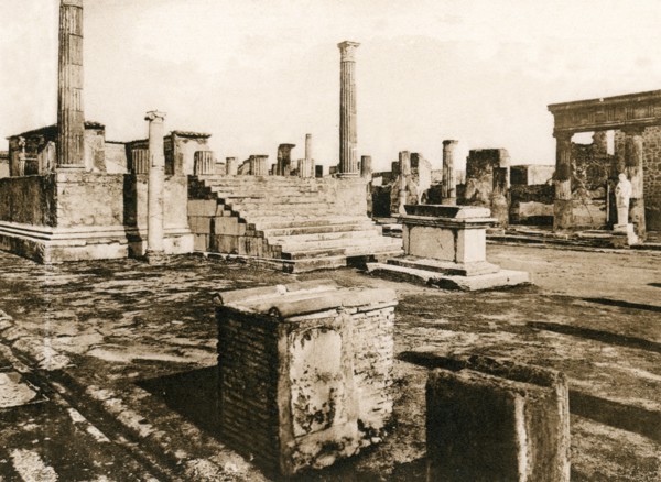 Tempio di Giove, Pompeii, Italy, c1900s. Creator: Unknown.