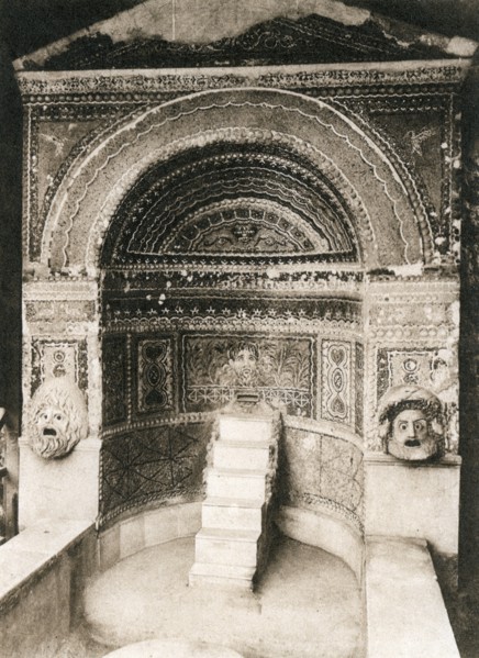 Grande Fontana, Pompeii, Italy, c1900s. Creator: Unknown.